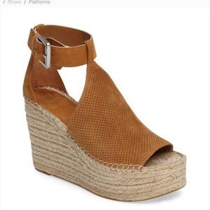 Marc Fisher Annie Espadrille Platform Wedge